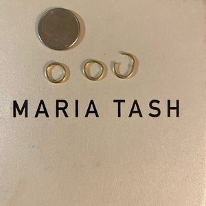 Maria Tash 6.5 mm yellow gold seamless hoop